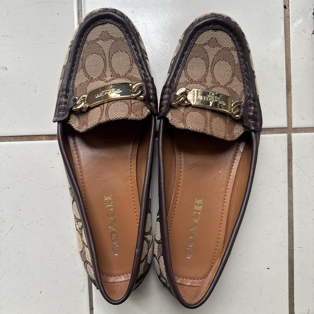 Coach Women's Brown Loafers
